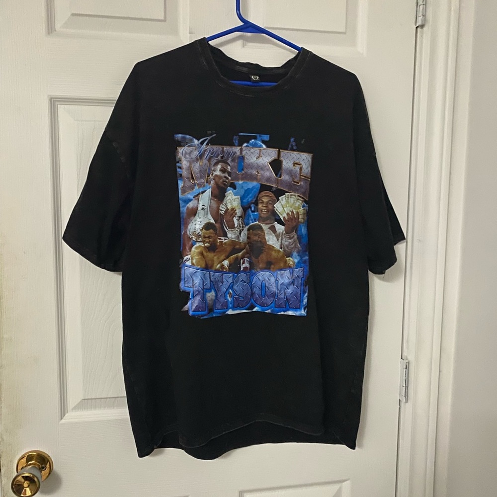 Mike Tyson Printed Graphic T Shirt